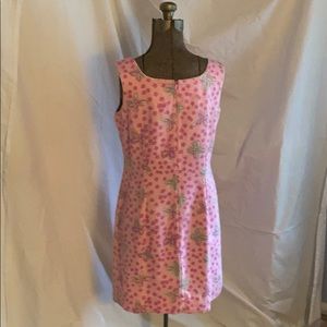 Vintage Lilly Pulitzer shift dress. Size 10.